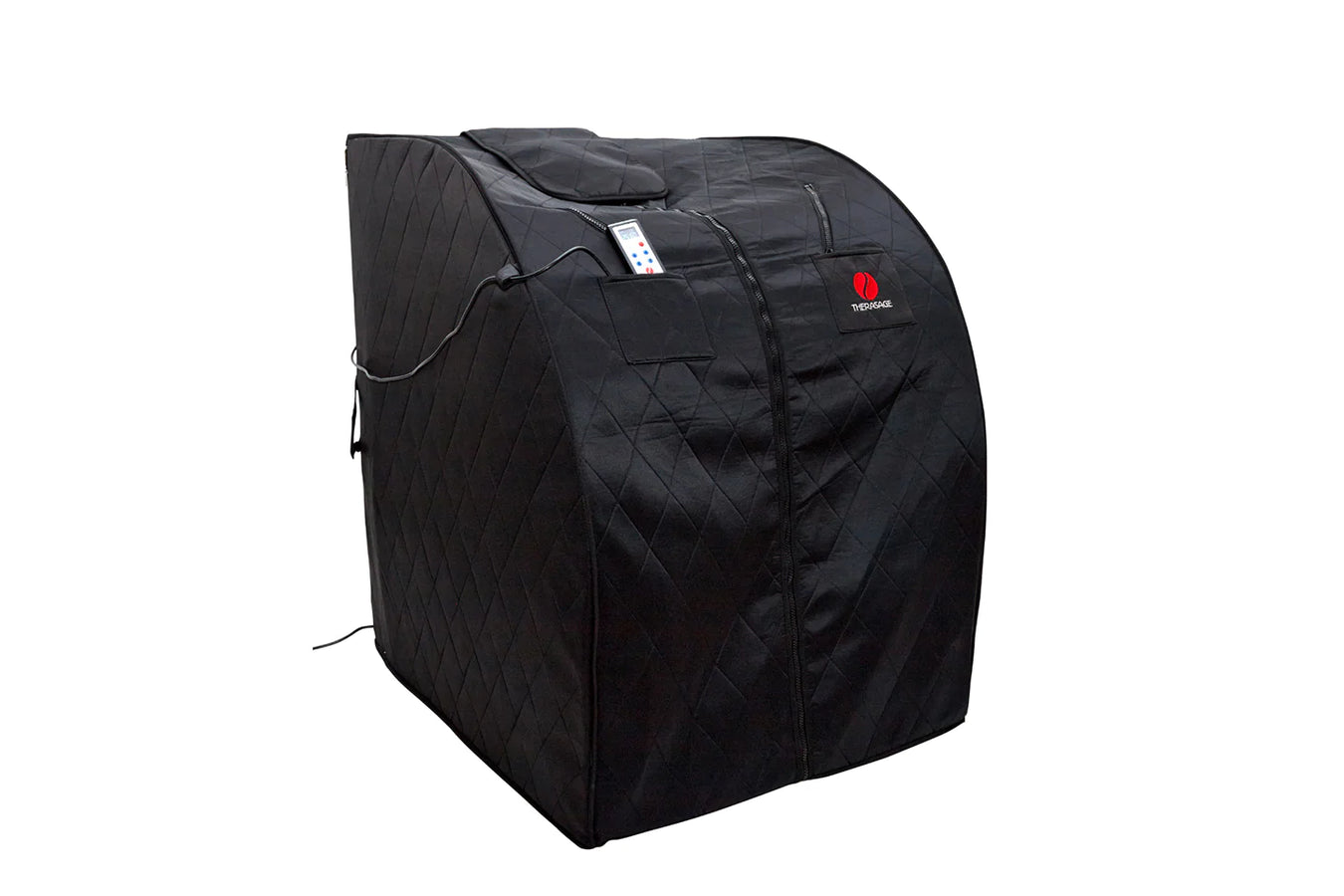 Therasage Indoor Sauna For Home front and side view