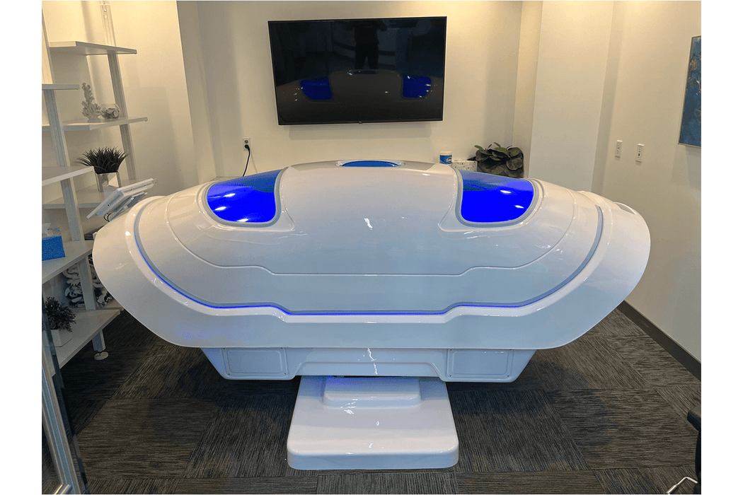 Theta Chamber Neuro Wellness Pod by Innergy Dev closed