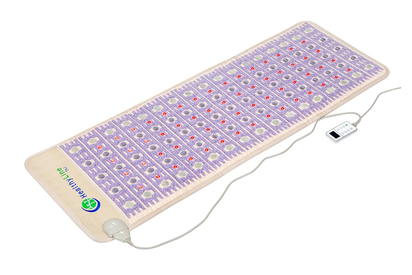 thumbnail image 2 of HealthyLine TAJ Heating Mat – 60x24 Infrared Gemstone Photon PEMF Pain Therapy Pad 2 of 4