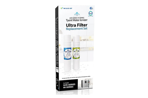 Tyent UCE-13 Dialapure Ultra Filter Set: Fits UCE-13 ONLY (does not fit 9 or 11-plate UCE) - 1