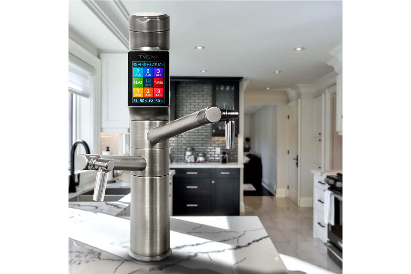 Tyent Hydrogen Water view in the Luxury Showroom 