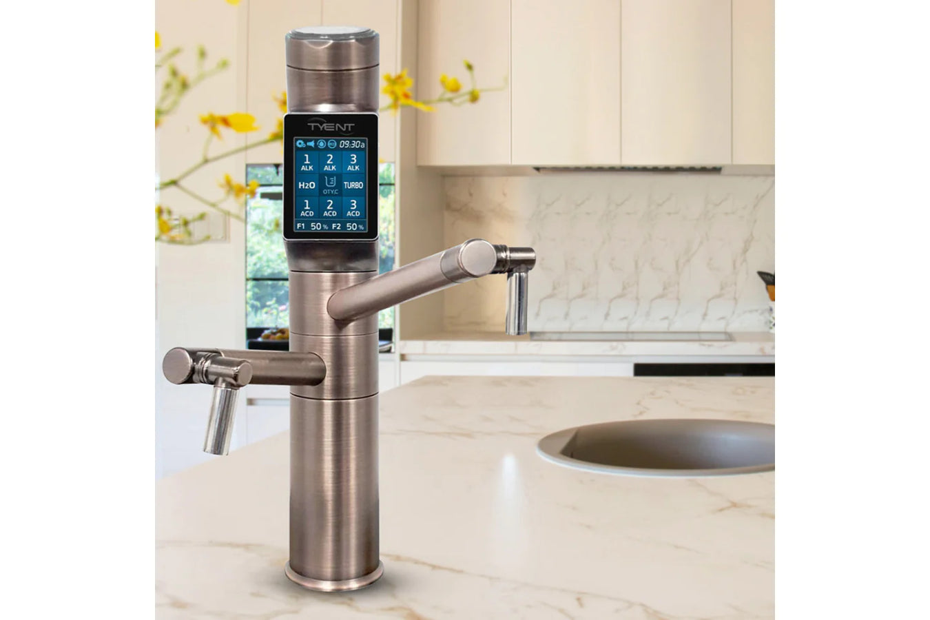 Tyent Hydrogen Water view in the Luxury Showroom