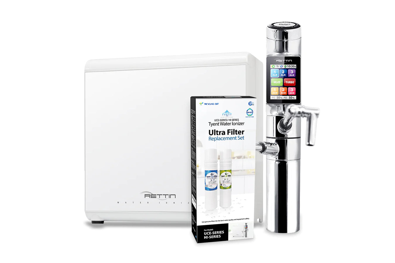Tyent ultra PLUS Ionized Water Machine inclusions