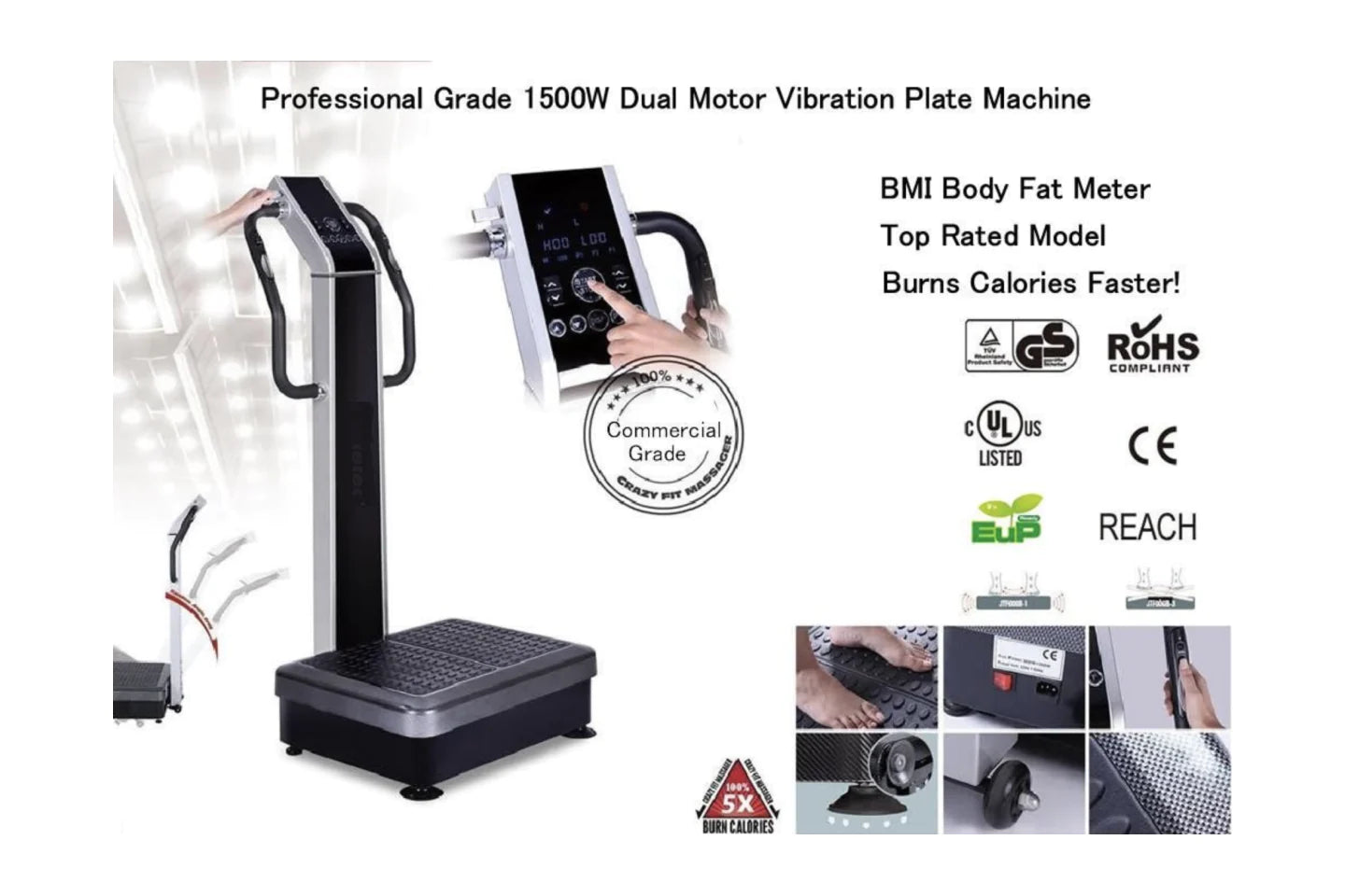 Maximize Your Fitness Goals with the VBX 4000 Whole Body Vibration Platform  — Carbon Wellness MD
