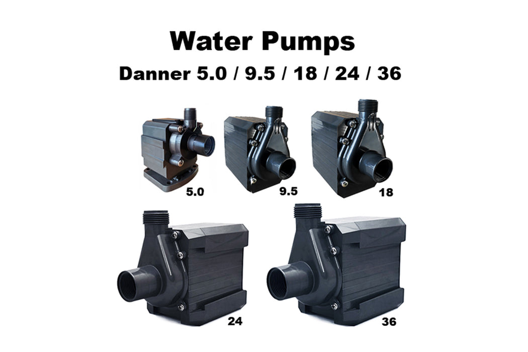 Penguin Cold Water Plunge water pumps with several sizes options