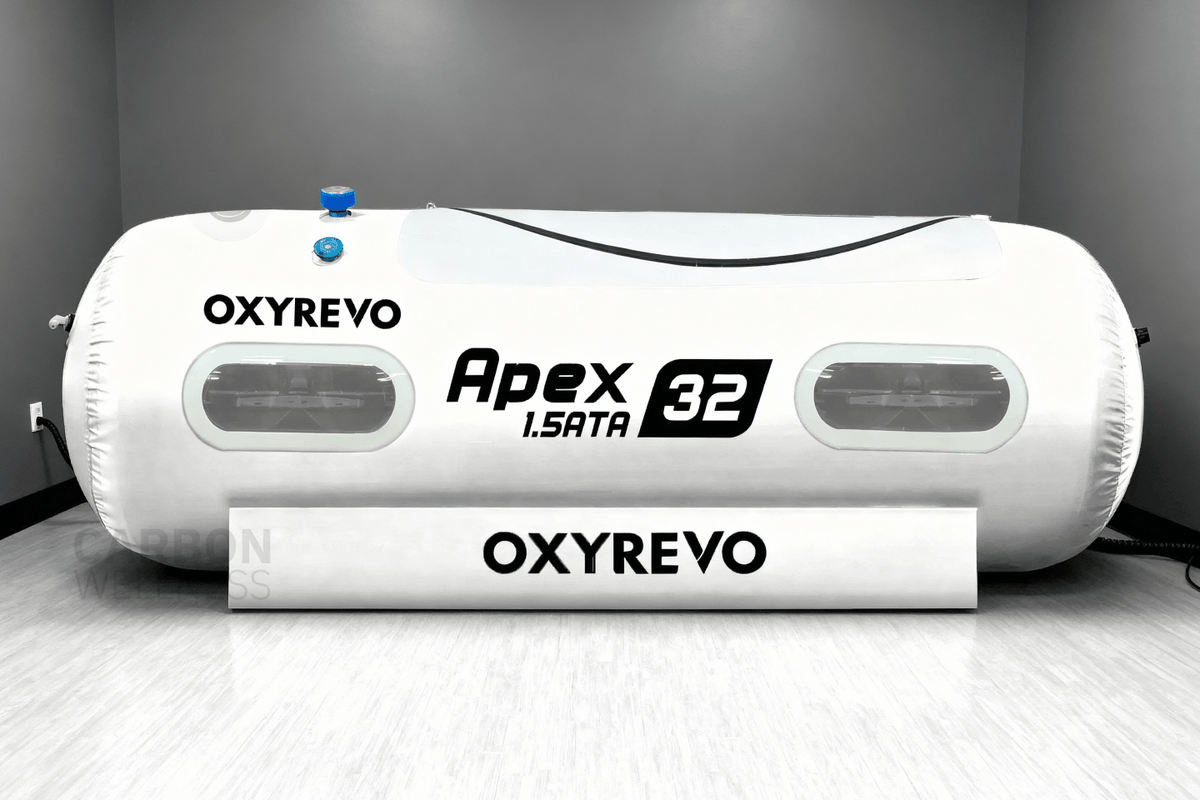 OXYREVO Apex32 1.5 ATA Portable Hyperbaric Chamber | Carbon Wellness MD