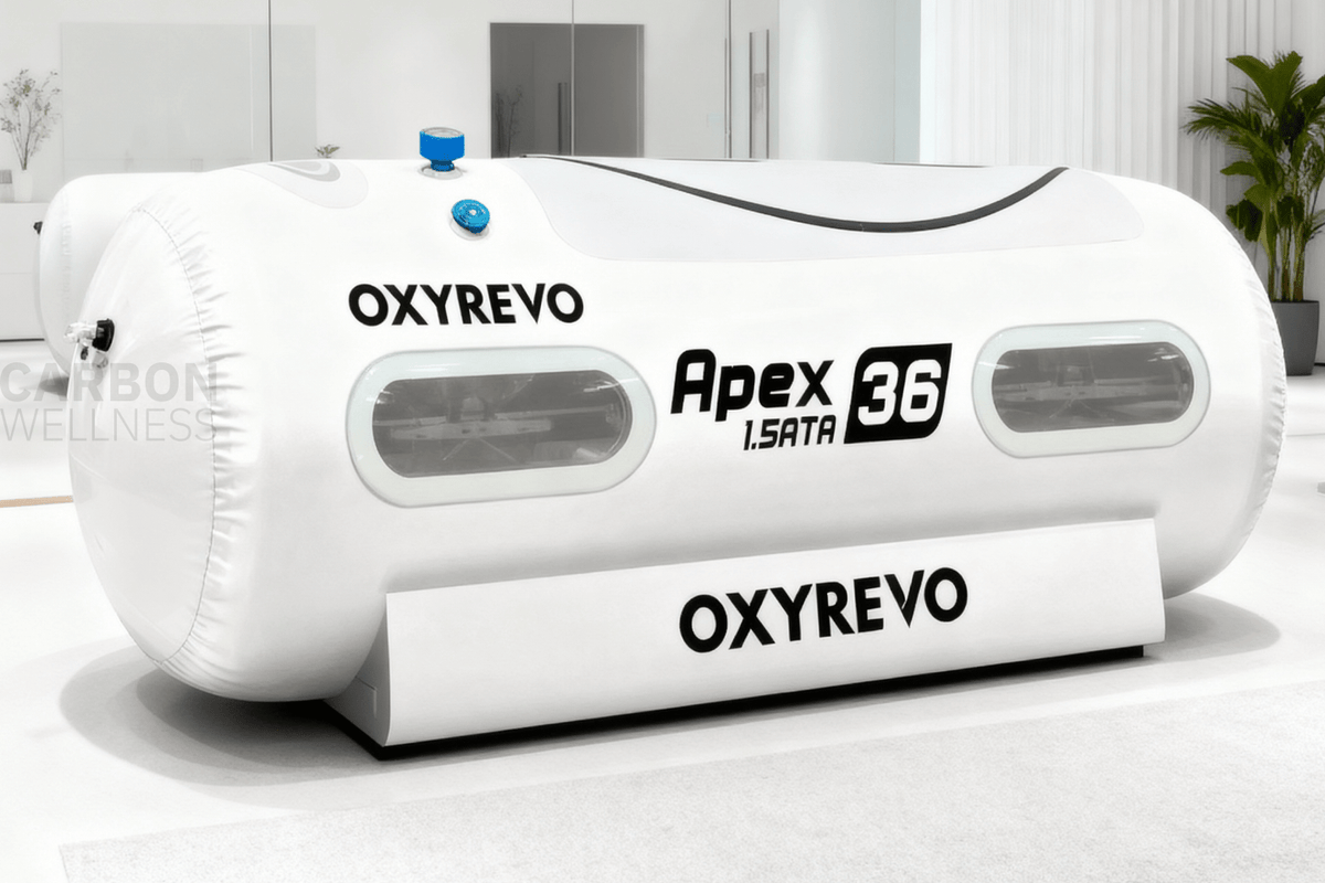 OXYREVO Apex36 1.5 ATA Portable Hyperbaric Chamber | Carbon Wellness MD