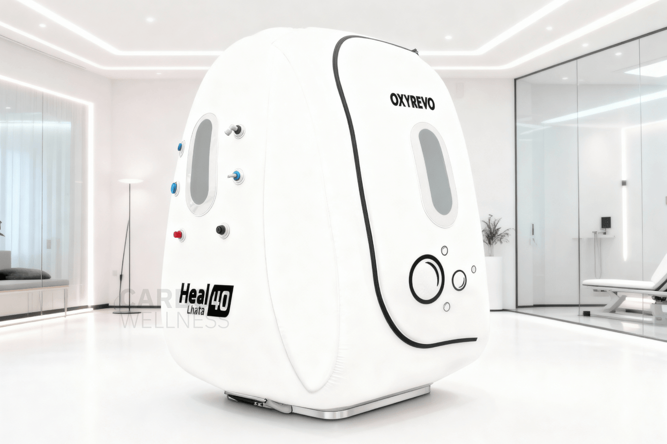 OXYREVO Heal40 1.4 ATA Wheelchair Hyperbaric Chamber