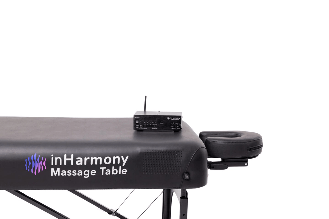 inHarmony Folding Massage Table, Integrated with high fidelity speaker