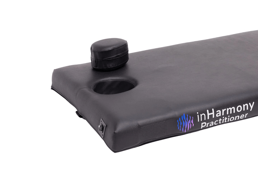 inHarmony Practitioner 2 Vibroacoustic Therapy Bed, head support off