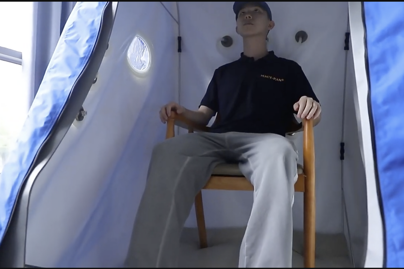 Macypan Mc400 Hyperbaric Chamber in solo usage
