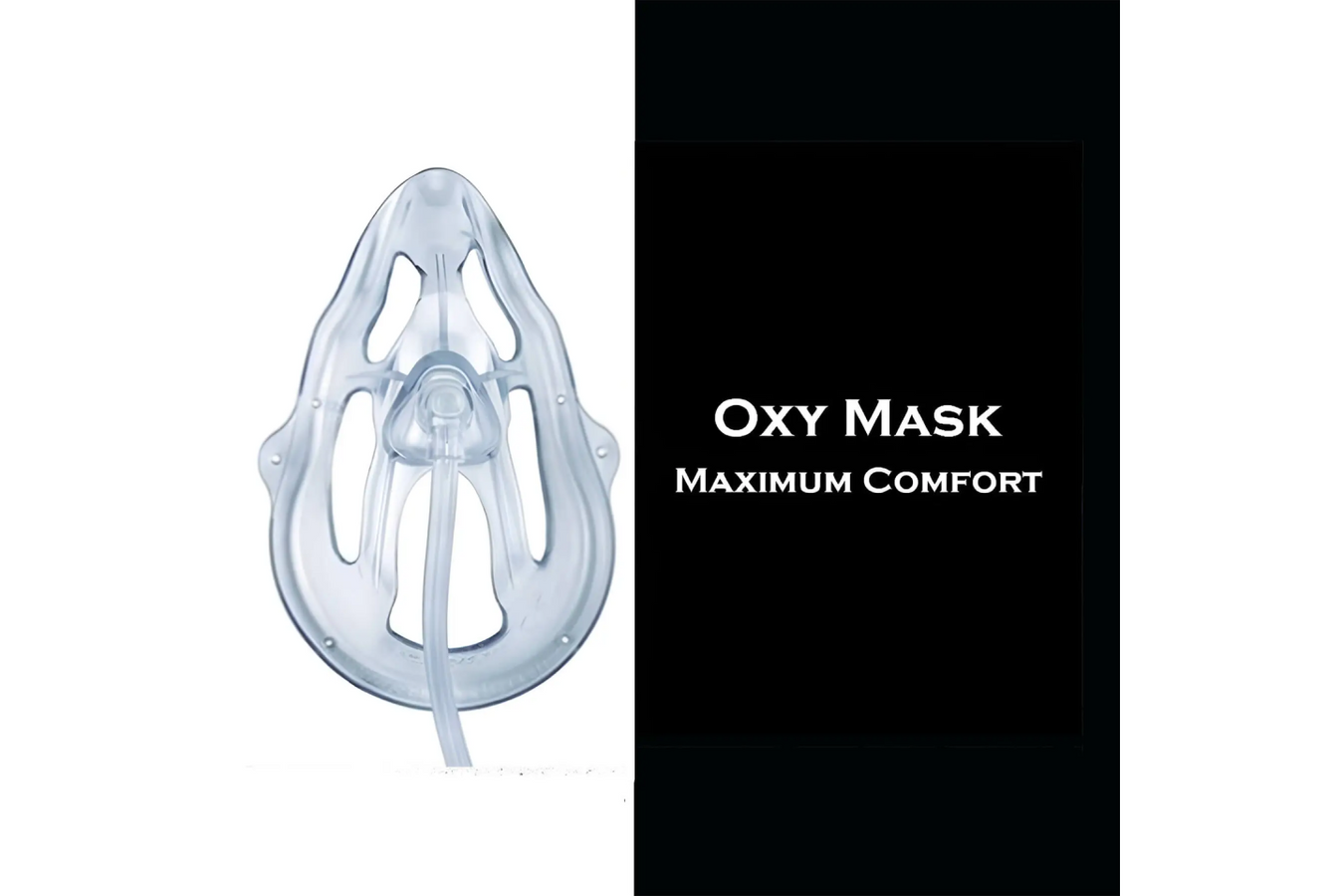 Continuous Flow Portable Oxygen Concentrator, oxygen mask
