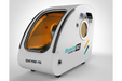 Space60 Hard Shell Hyperbaric Chamber front and side view