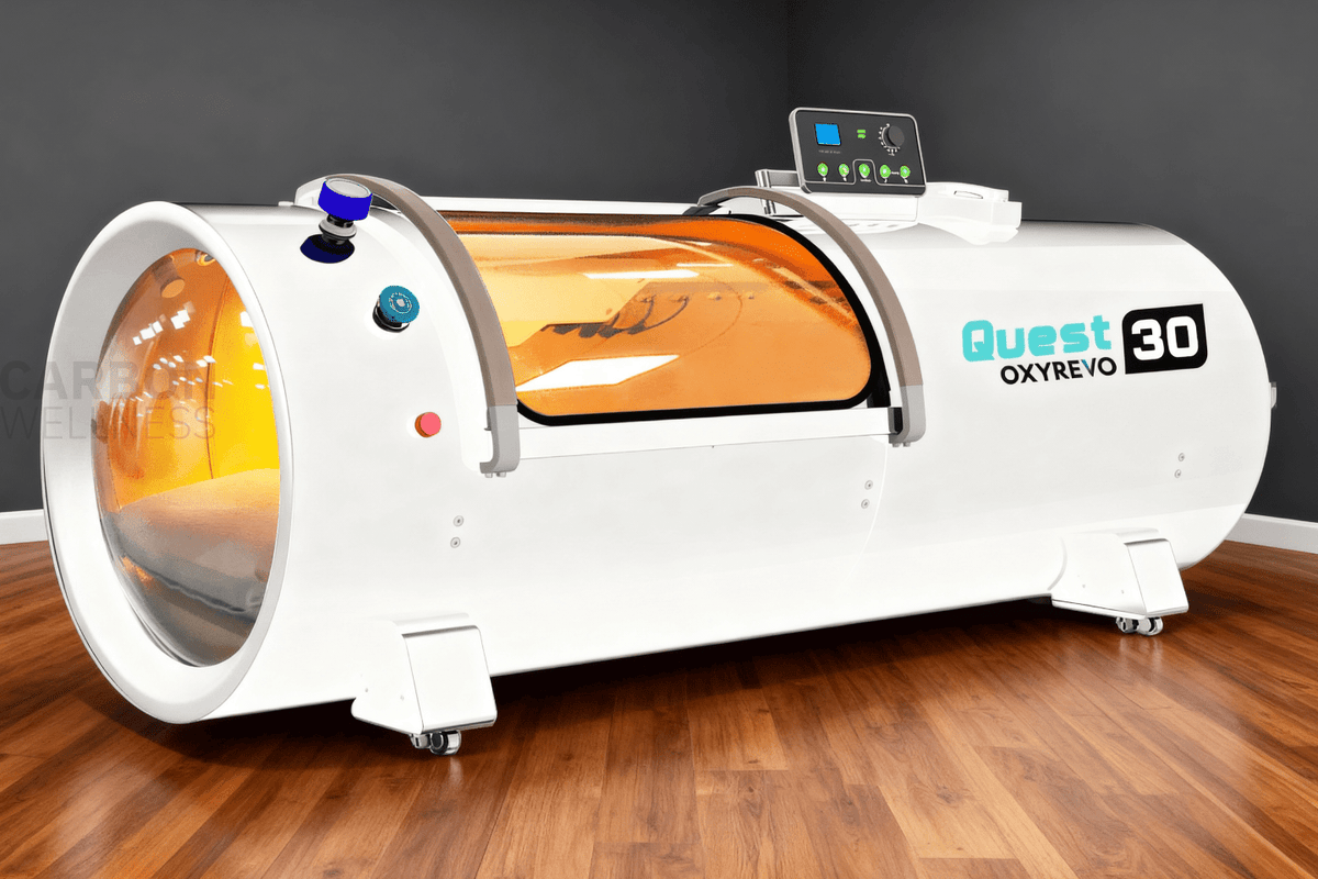OXYREVO Quest30 2.0 ATA Hard Hyperbaric Chamber | Carbon Wellness MD