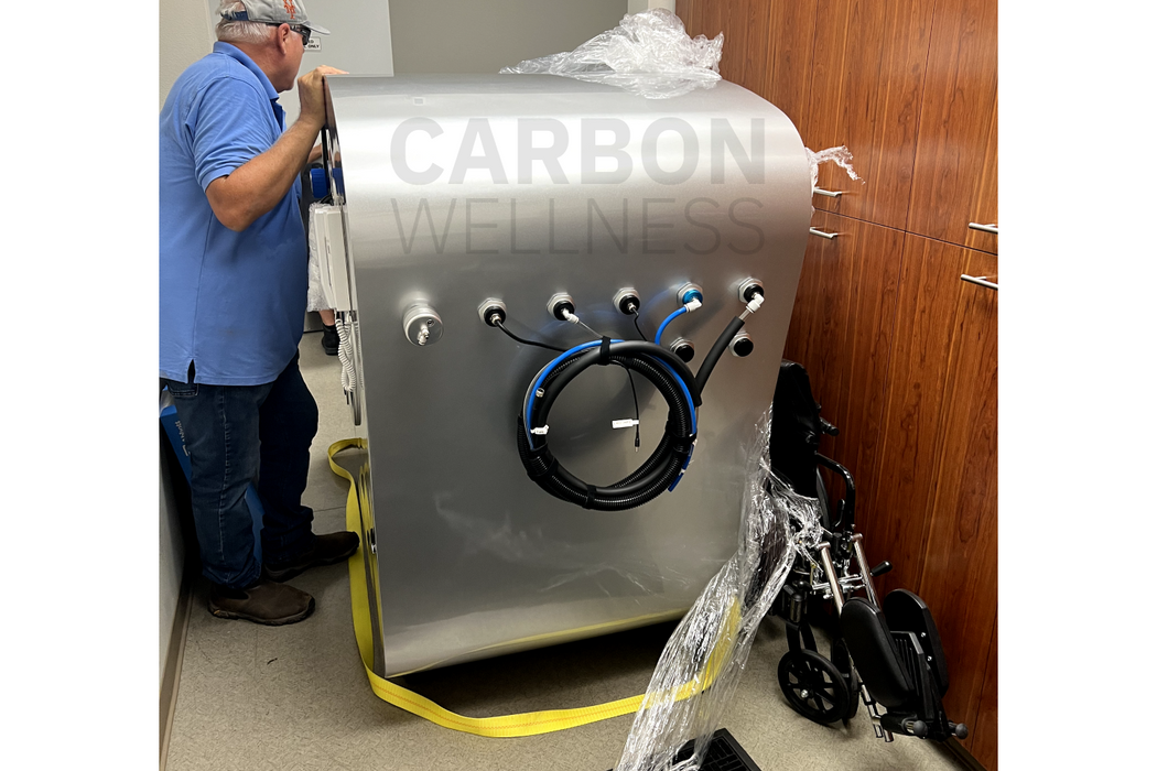 Installation of the Oxyrevo hbot therapy chamber