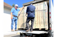 Truck delivery of the Oxyrevo Space 60 hyperbaric oxygen therapy chamber