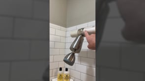 Natural Action Stainless Steel Structured Water Revitalizer Shower Unit - video - testimonial