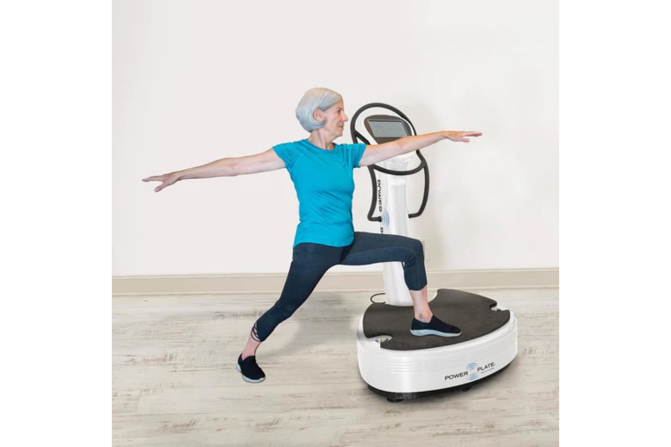 Power Plate Body Vibration in operation