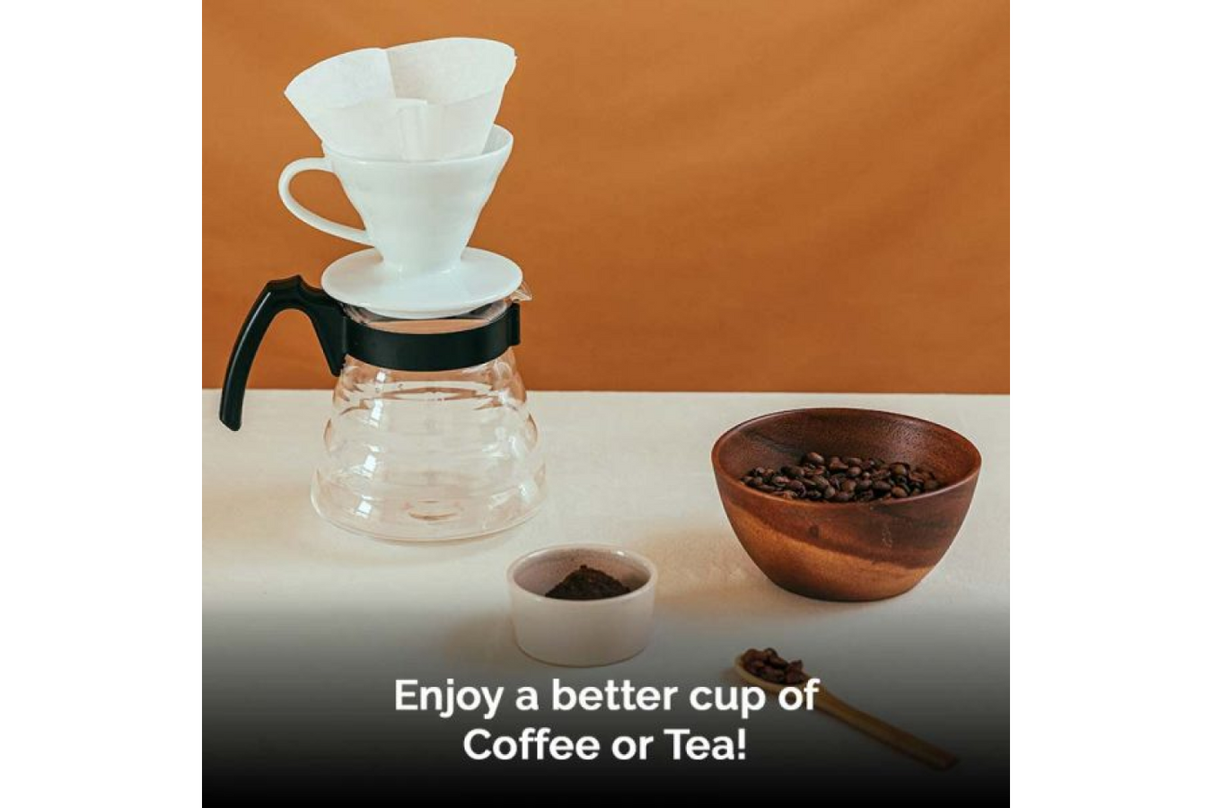 Natural Action Ionized Water Benefits enhances the taste of cup of coffee or tea