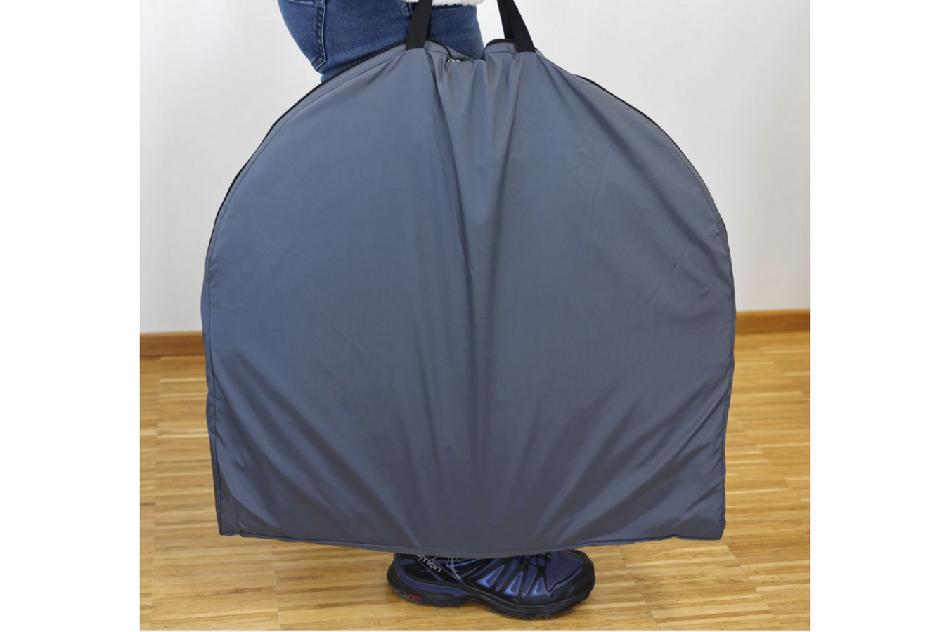 YSHIELD® SAFECAVE Emf Tent in side folded view