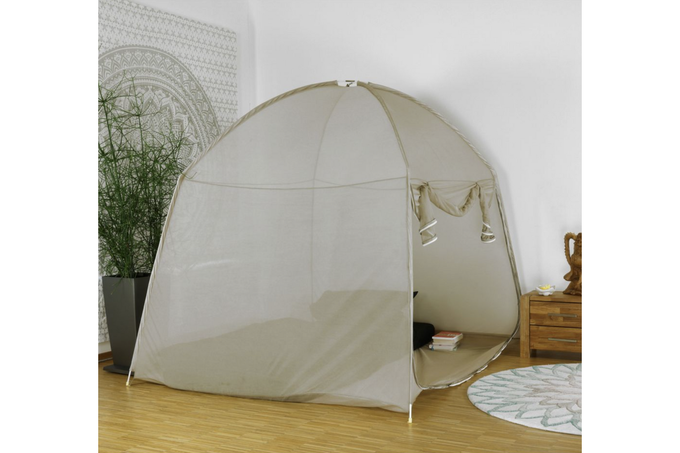 YSHIELD® SAFECAVE Emf Tent widen setup