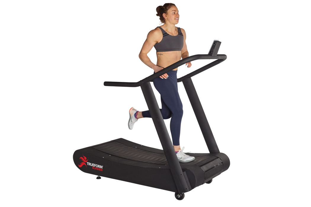 Trueform Runner Curved Manual Treadmill Carbon Wellness MD
